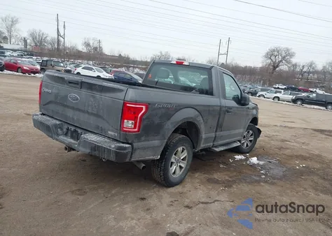 2015 Ford F-150 Xl из США, поврежденный, VIN 1FTMF1E83FFA37201